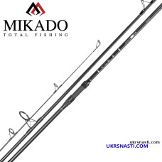 Удилище карповое трёхчастное Mikado Black Stone Tri-Carp 390 длина 3,9м тест 3lbs